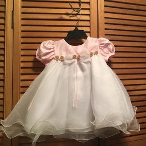 Rare, Too Pink and White Dress